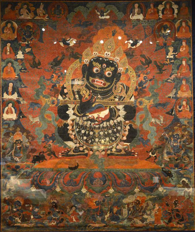 07-1 Mahakala, Protector of the Tent, 1500, Tibet - New York Metropolitan Museum Of Art